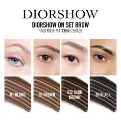 Diorshow On Set Brow Mascara 05 Black 6 Diorshow On Set Brow Mascara 05 Black -salling Salg 3348901605724 3
