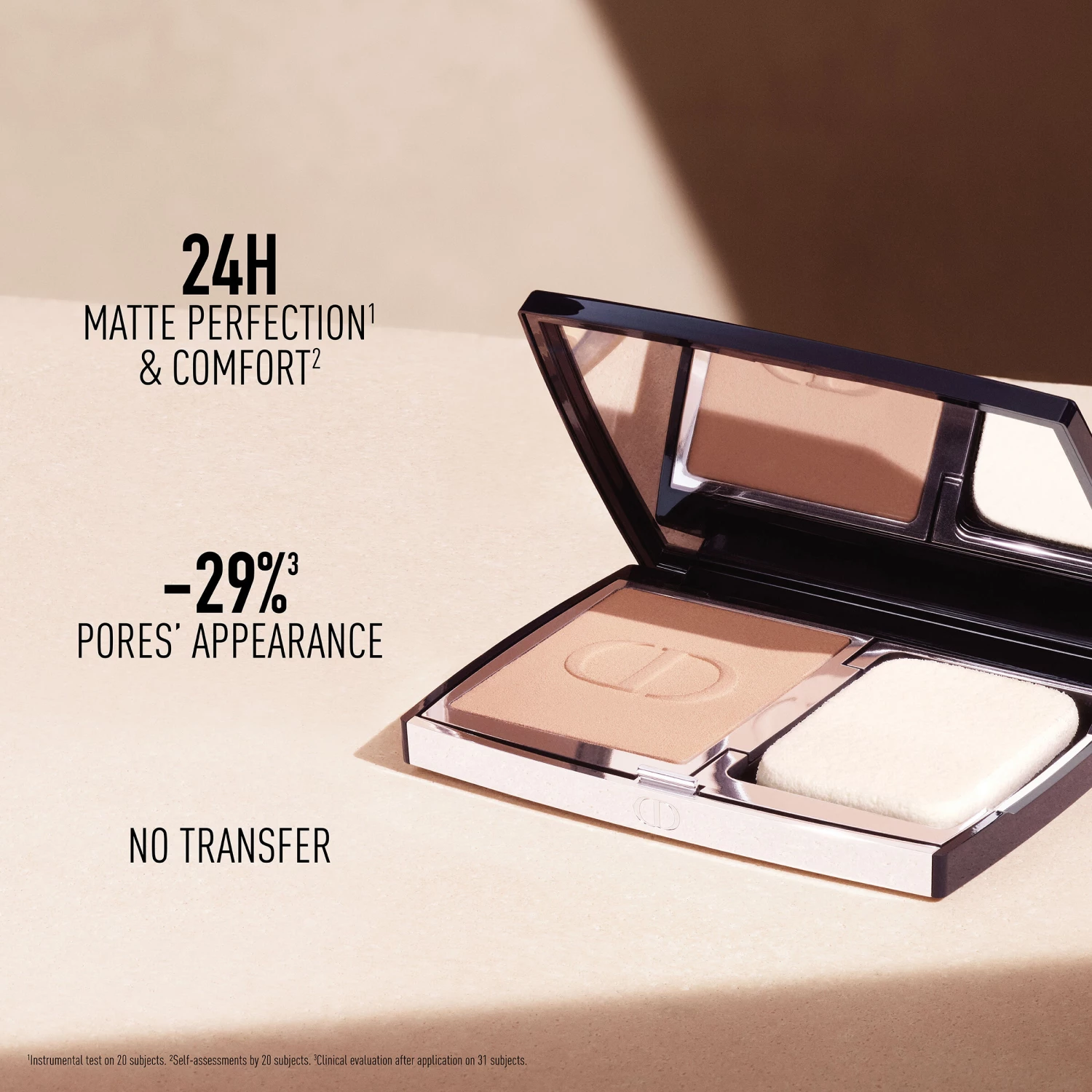 Dior Forever Natural Velvet Compact Foundation 1N 5 Dior Forever Natural Velvet Compact Foundation 1N - Billede 5