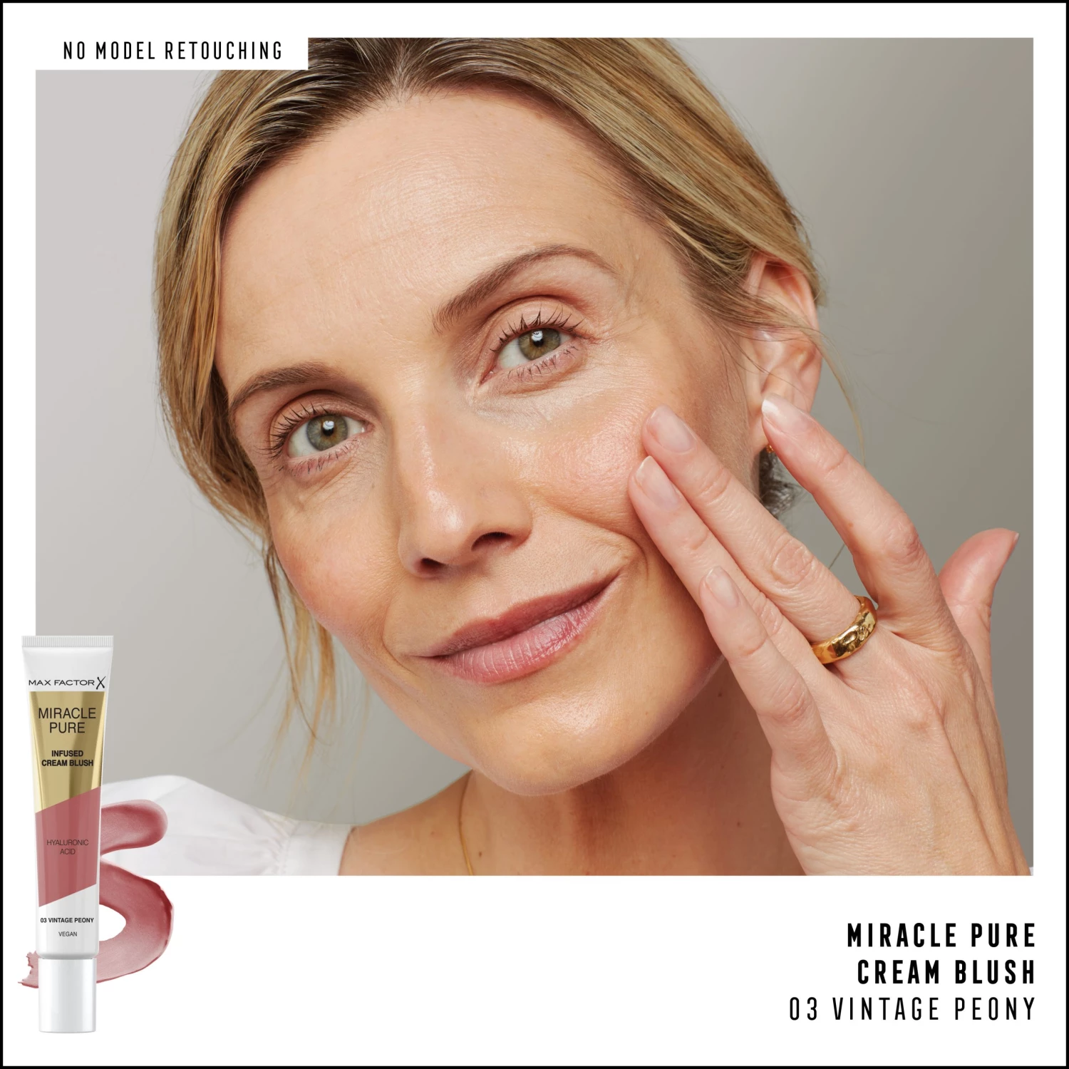 Max Factor Miracle Pure Cream Blush 03 Vintage Peony 5 Max Factor Miracle Pure Cream Blush 03 Vintage Peony - Billede 5