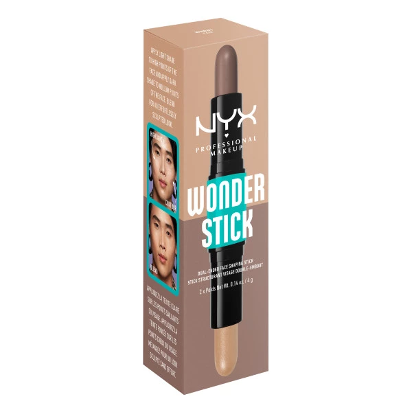 NYX Wonder Dual-Ended Face Shaping Stick Fair 4 NYX Wonder Dual-Ended Face Shaping Stick Fair - Billede 4