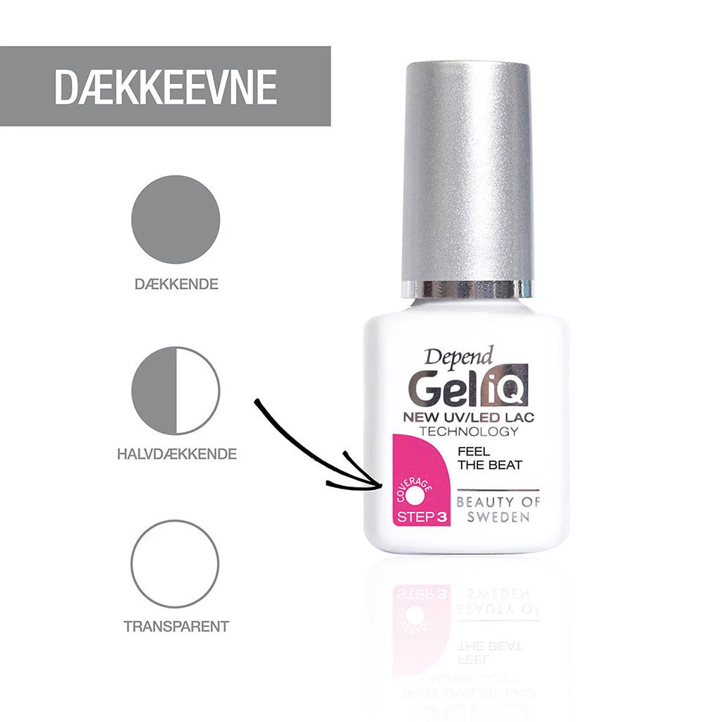 Depend Gel IQ Nail Polish Poppy Peach 4 Depend Gel IQ Nail Polish Poppy Peach - Billede 4