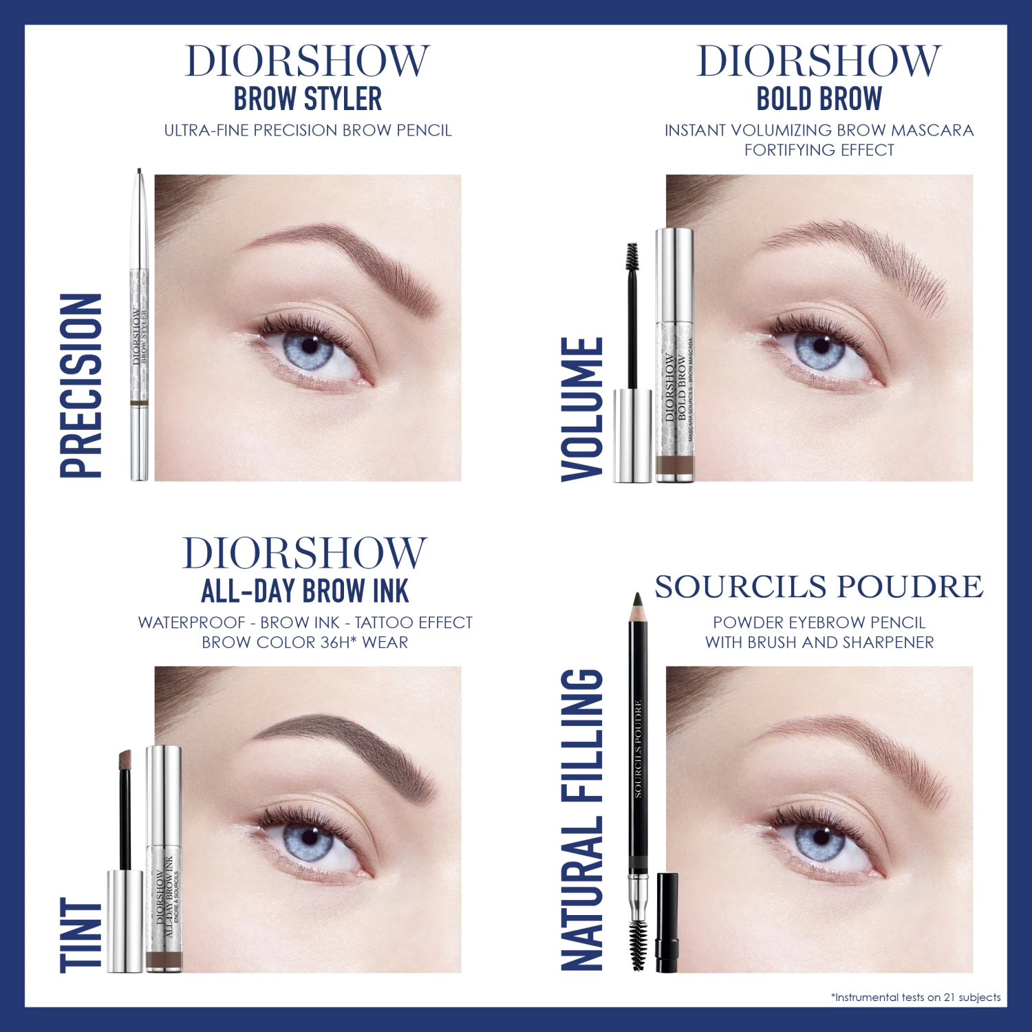 Diorshow Brow Styler 001 Universal Brown 2 Diorshow Brow Styler 001 Universal Brown - Billede 2