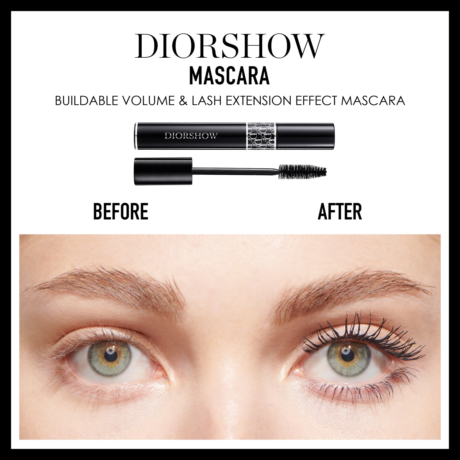 Diorshow Waterproof Mascara 090 Black 2 Diorshow Waterproof Mascara 090 Black - Billede 2