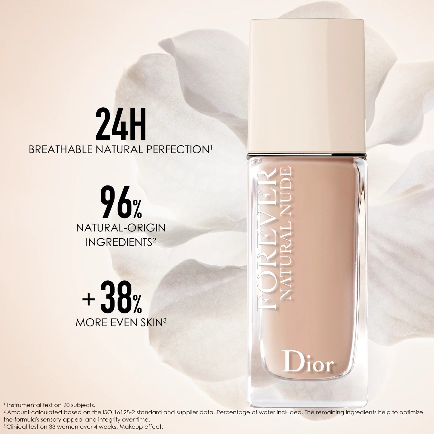 Dior Forever Natural Nude Lightweight Foundation 2N 5 Dior Forever Natural Nude Lightweight Foundation 2N - Billede 5