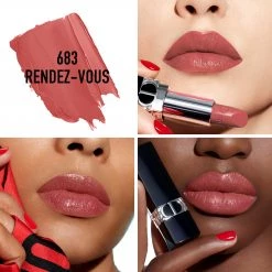 Dior Rouge Refillable Satin Lipstick 683 Rendez-Vous 7 Dior Rouge Refillable Satin Lipstick 683 Rendez-Vous -salling Salg dior rouge dior refillable satin lipstick 683 rendez vous 3