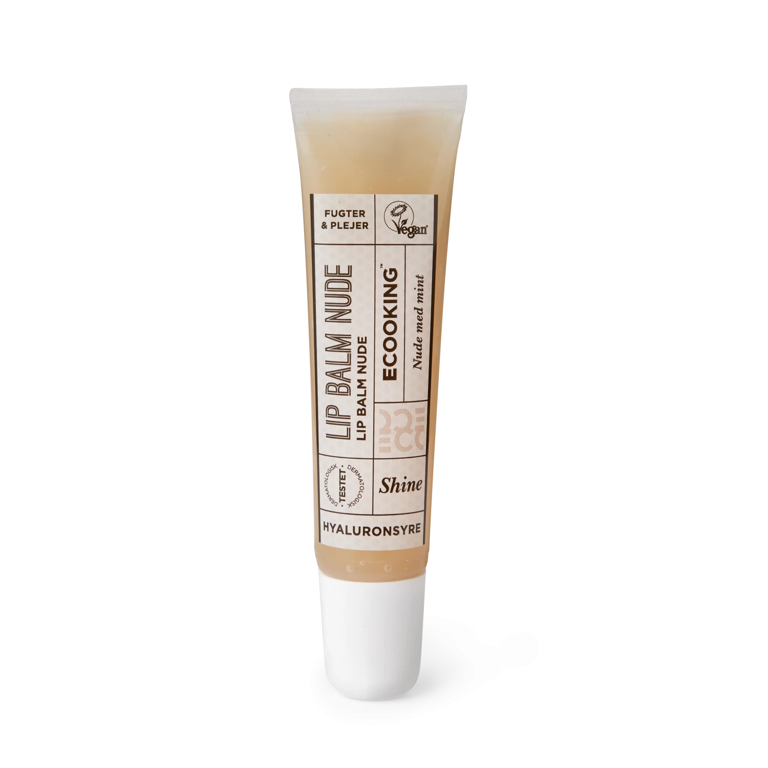 Ecooking Lip Balm Nude Nude 2 Ecooking Lip Balm Nude Nude - Billede 2