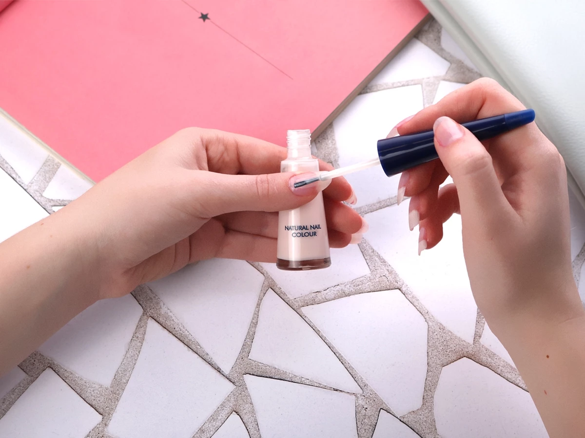 Herome Natural Nail Colour Lyserød 2 Herome Natural Nail Colour Lyserød - Billede 2