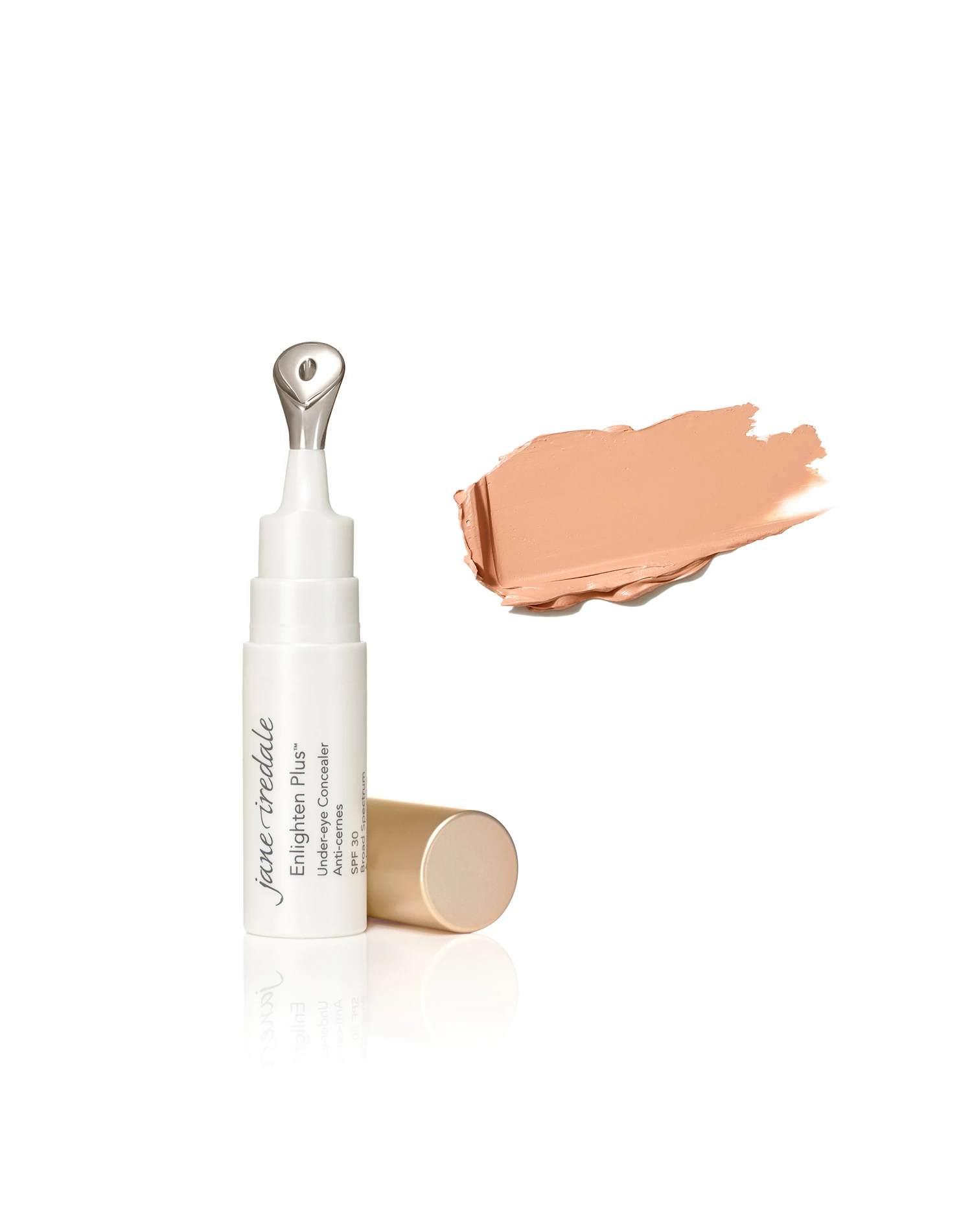 Jane Iredale Enlighten Plus Spf30 Concealer 01 Neutral Fersken 1 Jane Iredale Enlighten Plus Spf30 Concealer 01 Neutral Fersken