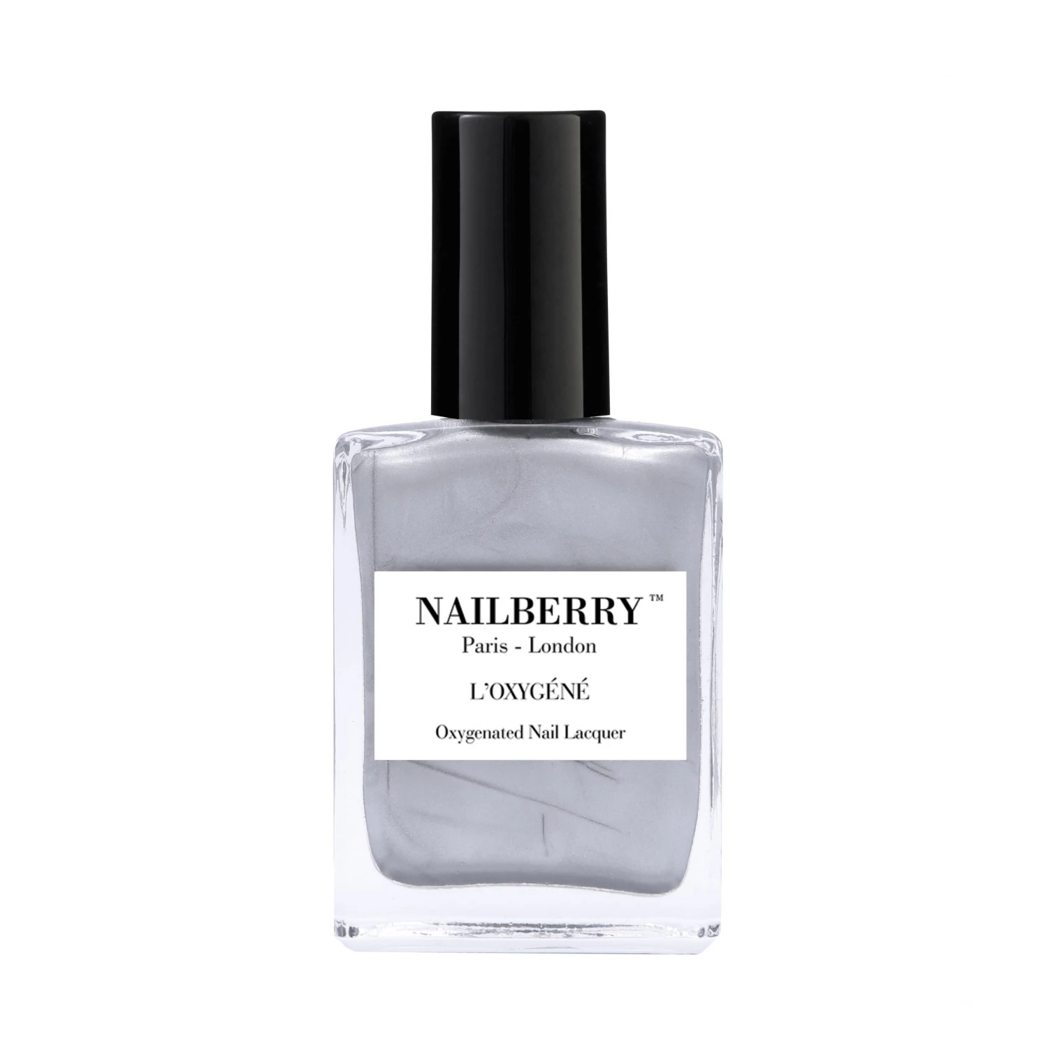 Nailberry L’Oxygéné Nail Polish Silver Lining 1 Nailberry L’Oxygéné Nail Polish Silver Lining