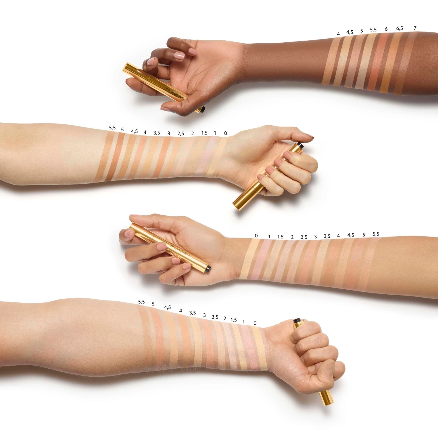 Yves Saint Laurent Touche Éclat 2.5 Luminous Vanilla 5 Yves Saint Laurent Touche Éclat 2.5 Luminous Vanilla - Billede 5