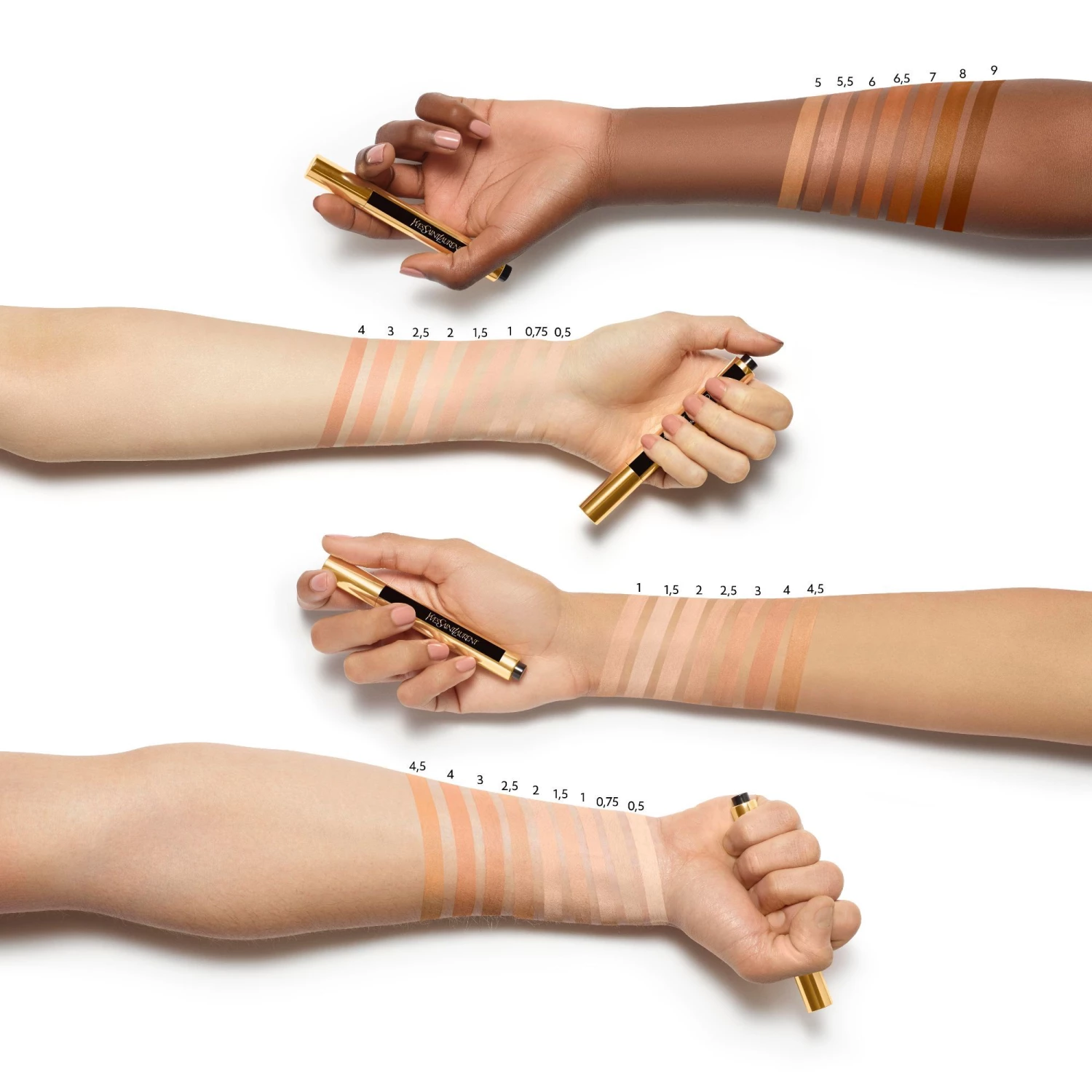 Yves Saint Laurent Touche Éclat High Cover 2 Ivory 4 Yves Saint Laurent Touche Éclat High Cover 2 Ivory - Billede 4